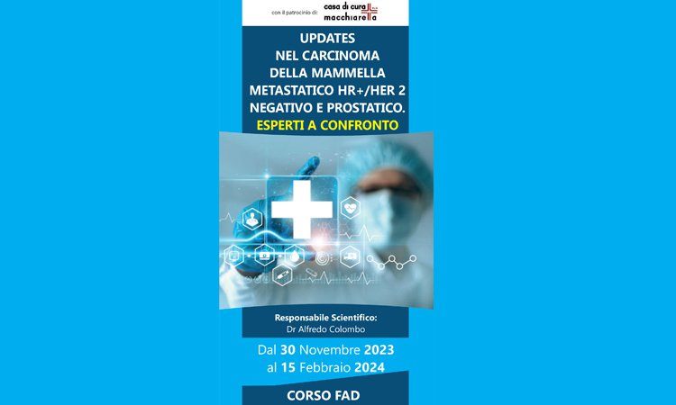 UPDATES NEL CARCINOMA DELLA MAMMELLA METASTATICO HR+/HER 2 NEGATIVO E PROSTATICO. ESPERTI A CONFRONTO