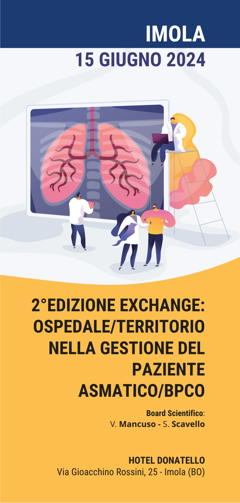 EXCHANGE: OSPEDALE / TERRITORIO NELLA GESTIONE DEL PAZIENTE ASMATICO/BPCO